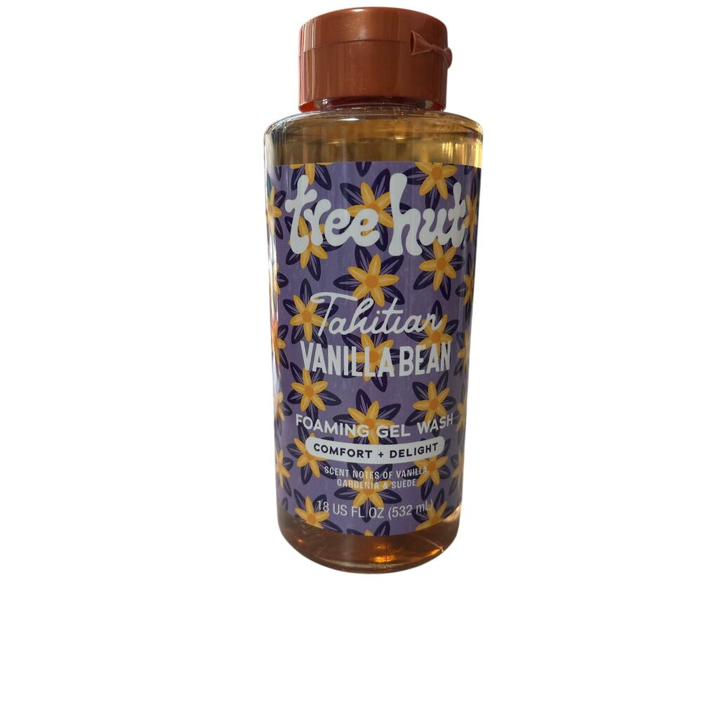 New Tree Hut “Sweet Punkin” Foaming Gel Wash 18oz Apricot Pumpkin 🎃 Sandalwood